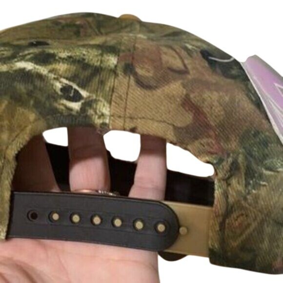 Kansas Hawkeyes Camo Snapback Hat New - Picture 5 of 6